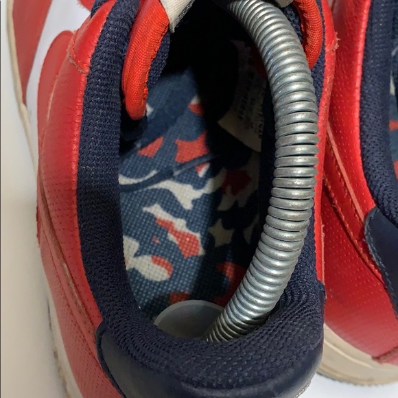 Nike Air Force 1 Red Sneakers - Picture 8 of 11